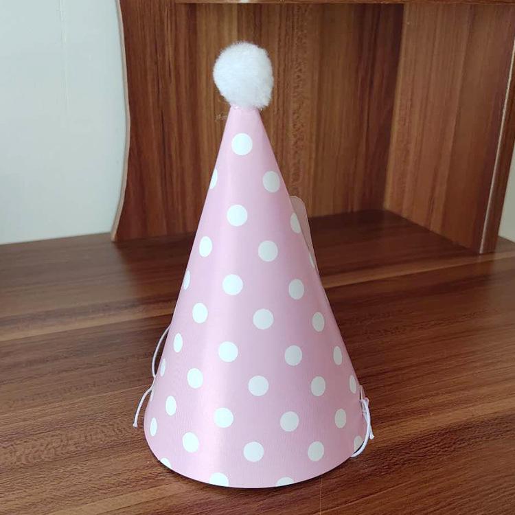 Xiaohongshu Style Birthday Hat & Cake Decorations - Fun Photo Props for Baby's First Birthday