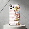 Luxury Y2K Curious George Phone Case Silicone Black Soft For IPhone 17,16,15,14,13,12,11,SE,Plus Pro Max