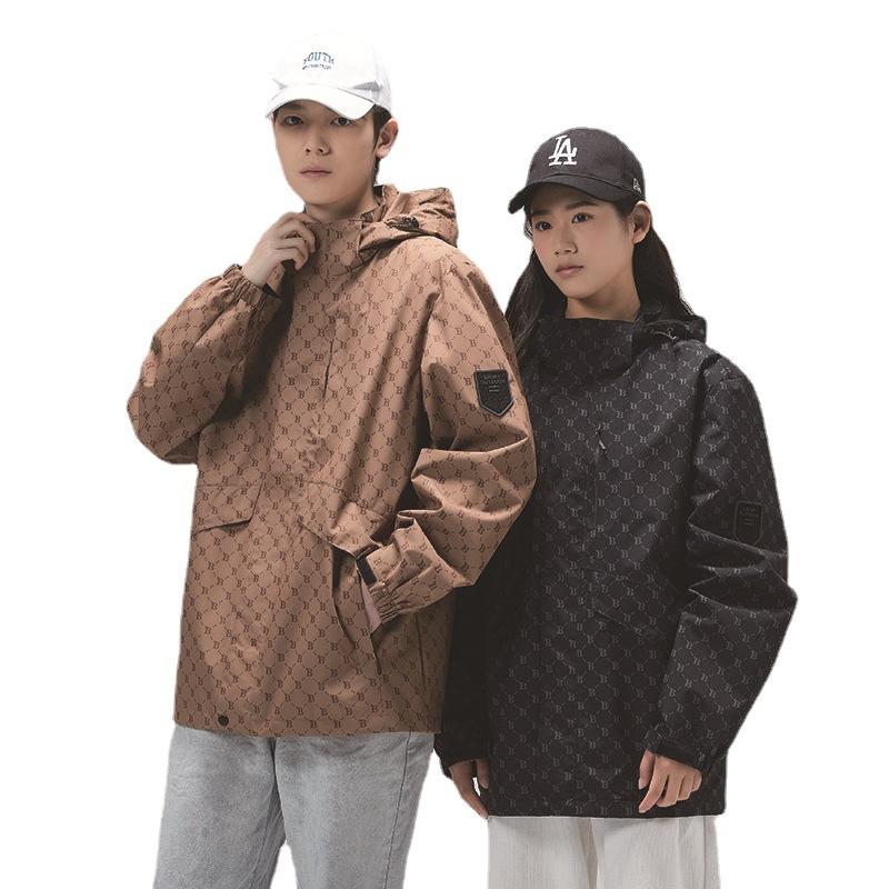 Solid Color Blocking  Defense Assault Jacket Functional Outdoor Sports Style Unisex Jacket