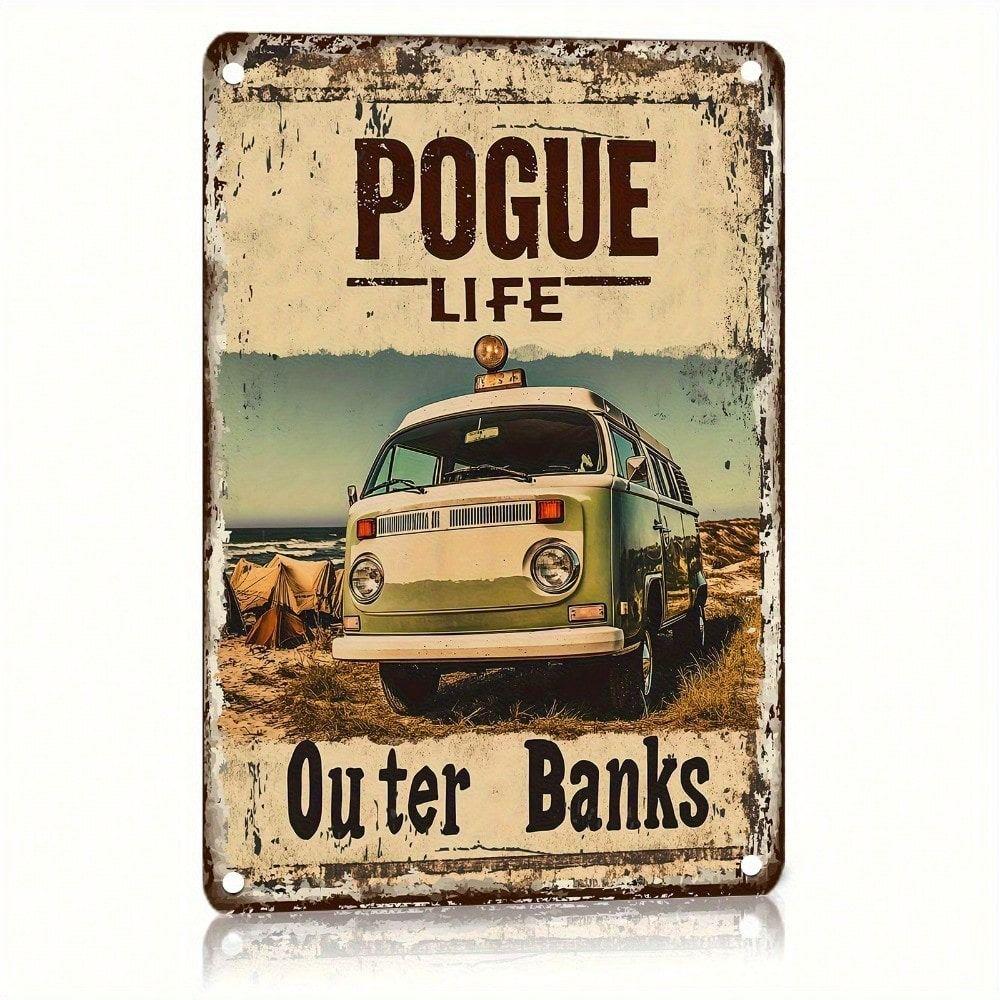 Retro Metal Tin Sign Cow Sunflowers Farmhouse Kitchen Wall Decor 20x30cm