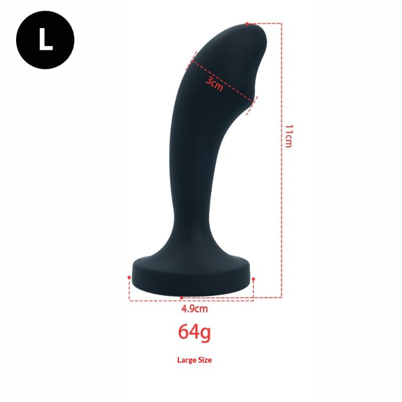 Silicone Anal Dilatancy Dildos Adult Sex Toys Anal Plug G-point Massage Gem Crystal Base Butt Plug Anal Masturbation Stimulator
