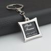 Double-Sided Heart-Shaped Photo Keychain - Couples' Keepsake Gift