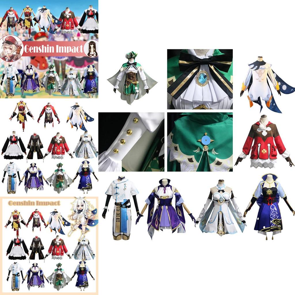 Stunning Genshin Impact Game Character Cosplay Clothing Full Set For Ultimate Fans
