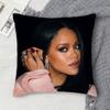 RRihanna Doublesided Printed Square Decorative Cushion Cover for Sofa Living Room Home Decor