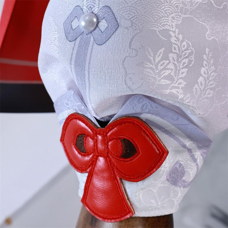Genshin Impact Lantern Rite Hu Tao Cosplay Costume Cherries Snow Laden Hu Tao Women Costume Halloween Role Play Dress