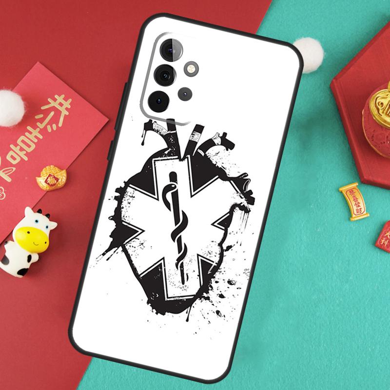 

Emergency Medical Star of Life Case For Samsung Galaxy A17 A55 A35 A15 A32 A52 A13 A33 A53 A14 A34 A54 A06 A16 A26 A36 A56 Samsung A52S 5G