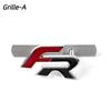 1Pc 3D FR Car Front Grill Zinc Alloy Badge Emblem For Car Body Accessories