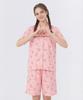 Peulimiepam Sanrio Characters My Melody Rayon Knee-Length Pajama Set