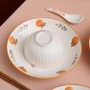 Lucky Blue and White Ceramic Dinnerware Set