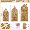 Multicolor Christmas Decorations Wall Ornament Wall Art  Home Kitchen Decor