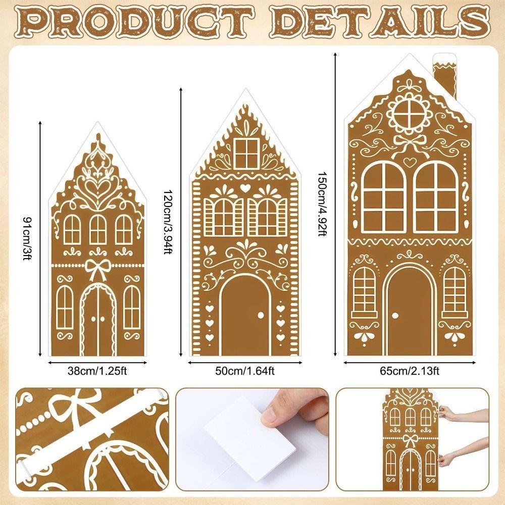 Multicolor Christmas Decorations Wall Ornament Wall Art Home Kitchen Decor
