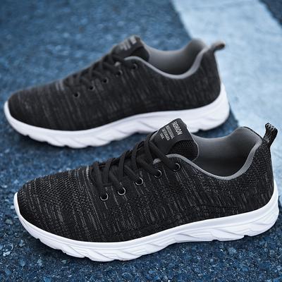 Men's Running Shoes with Air Cushion & Soft Sole, Large Size, Breathable Mesh Design, Ultra-Light & Comfortable for Work.