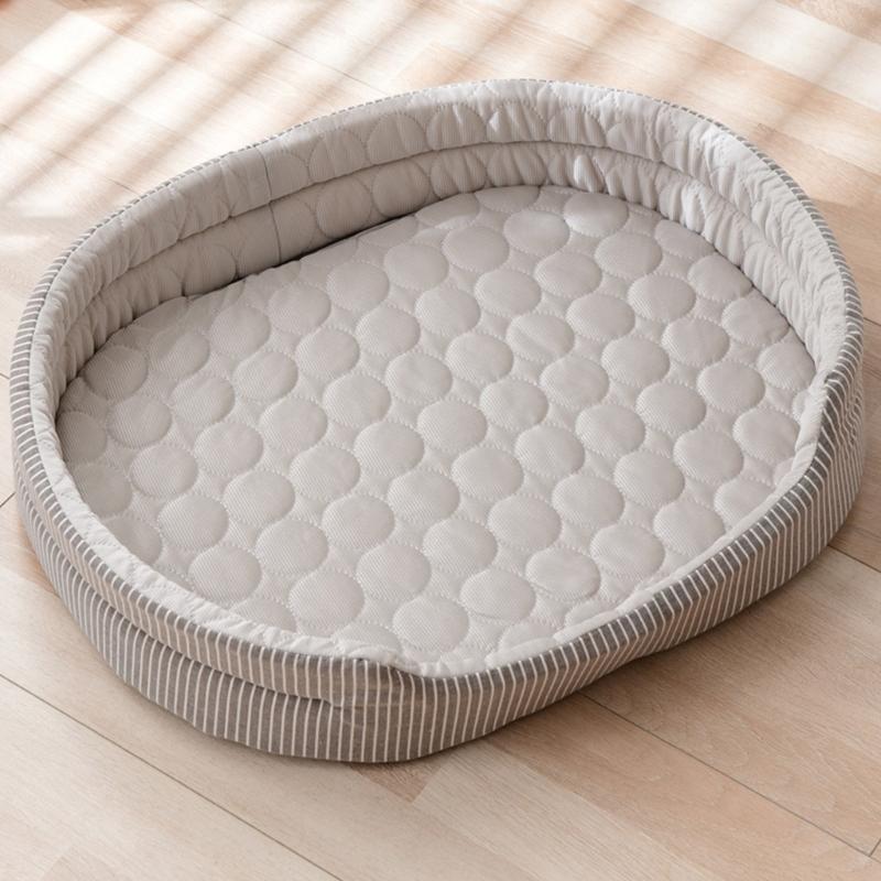 Pet Cooling Bed Summer Cats Bed Cats Dog Sleep Bed Indoor Sofa for Cats for Indoor Home & Travel Bed