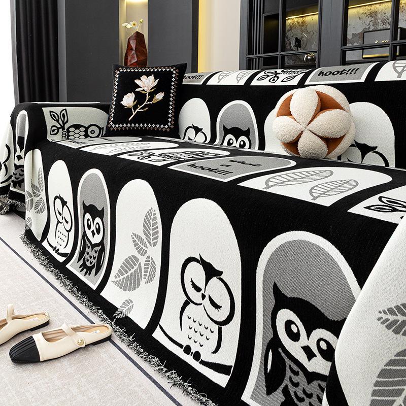 

Sofa cushion universal in all seasons, anti-cat scratch 2025 new sofa towel light luxury high-end sofa cushion 180*130cm