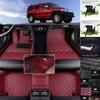 Custom Car Floor Mats For DS7 DS9 DS6 Auto Leather Waterproof Carpets Foot Coche Accessorie Floor Liners