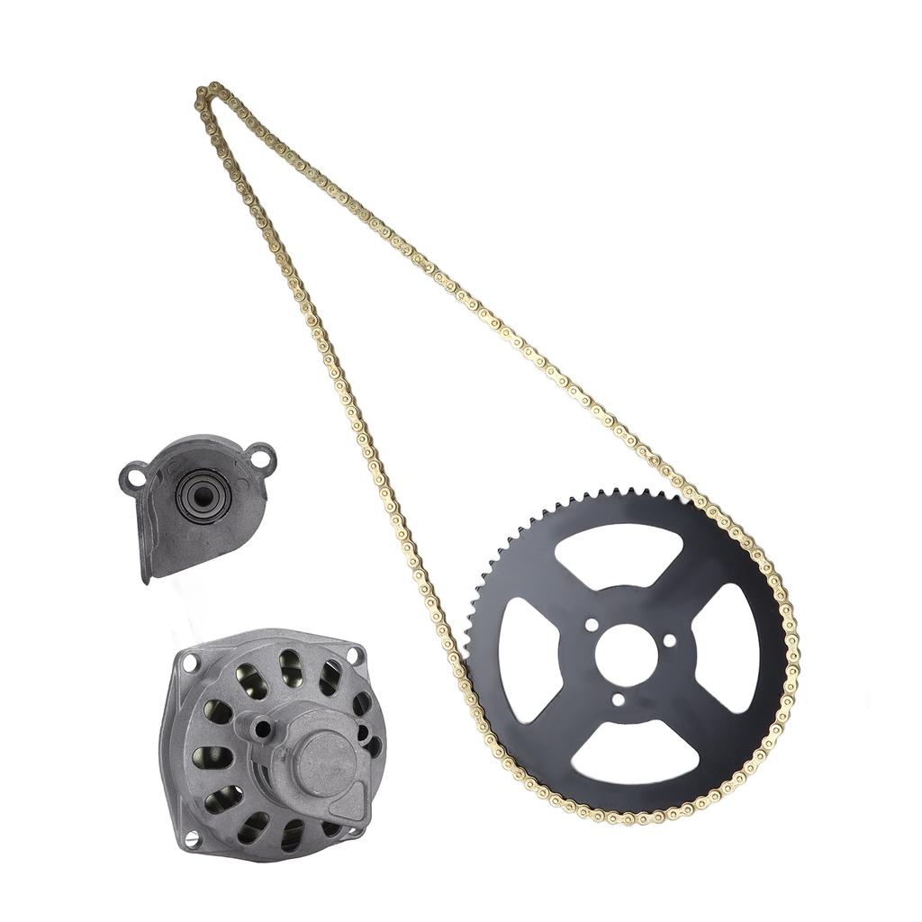 6T Clutch Drum Gear Box 68T Rear Chain Sprocket 25H Chain for 2 Stroke 47cc 49cc Minimoto Pocket