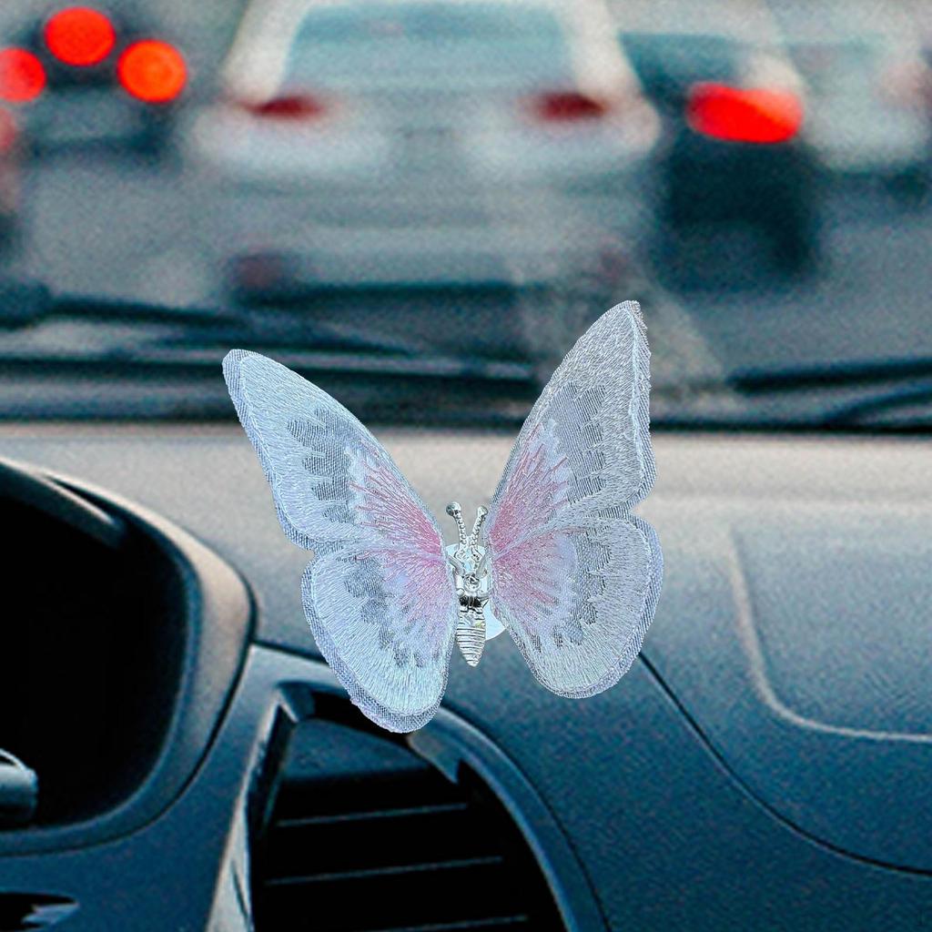 Autocollant Papillon Pour Voiture 14cm - Déco PVC Colorée - Pour Carrosserie, Pare-chocs, Ordinateur, Frigo