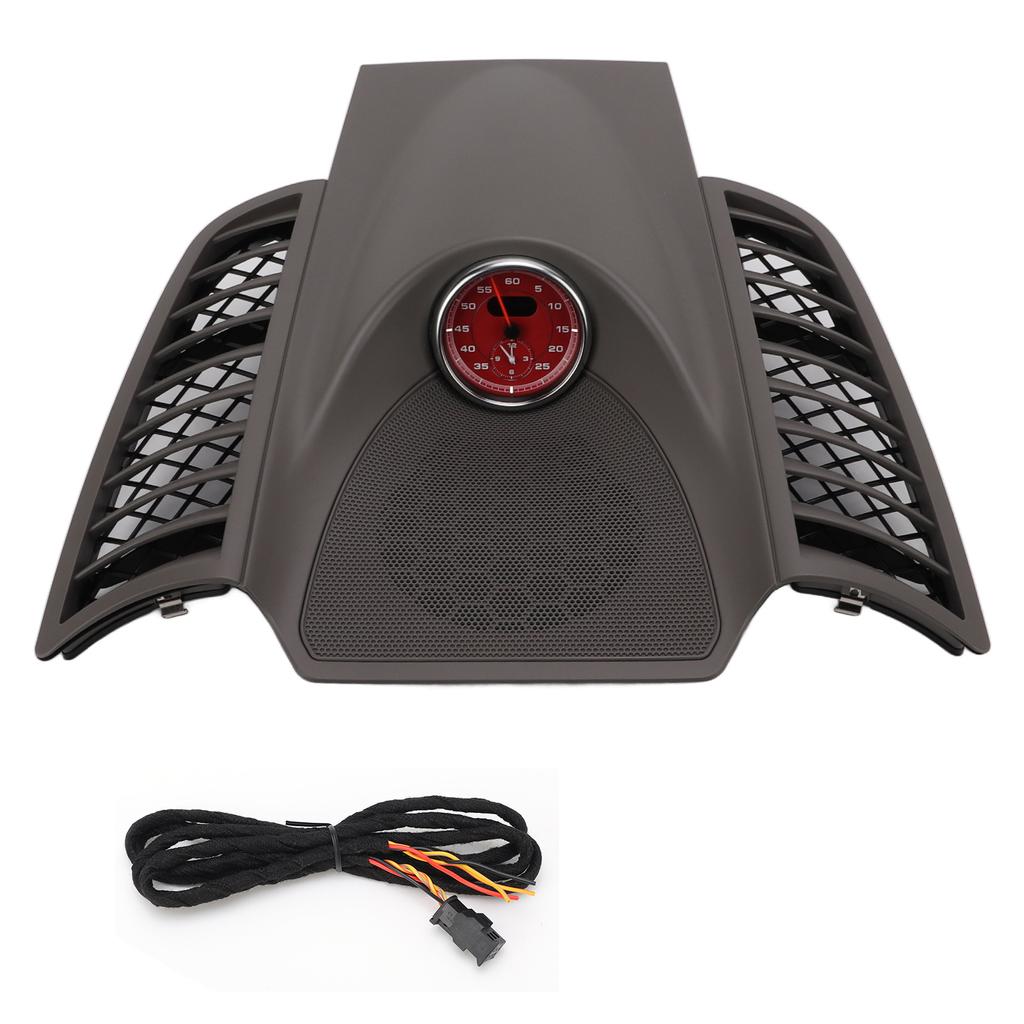 Upper Center Dashboard Trim Clock Kit 958 552 189 01 4U0 Stylish Replacement for Cayenne 2011‑2017