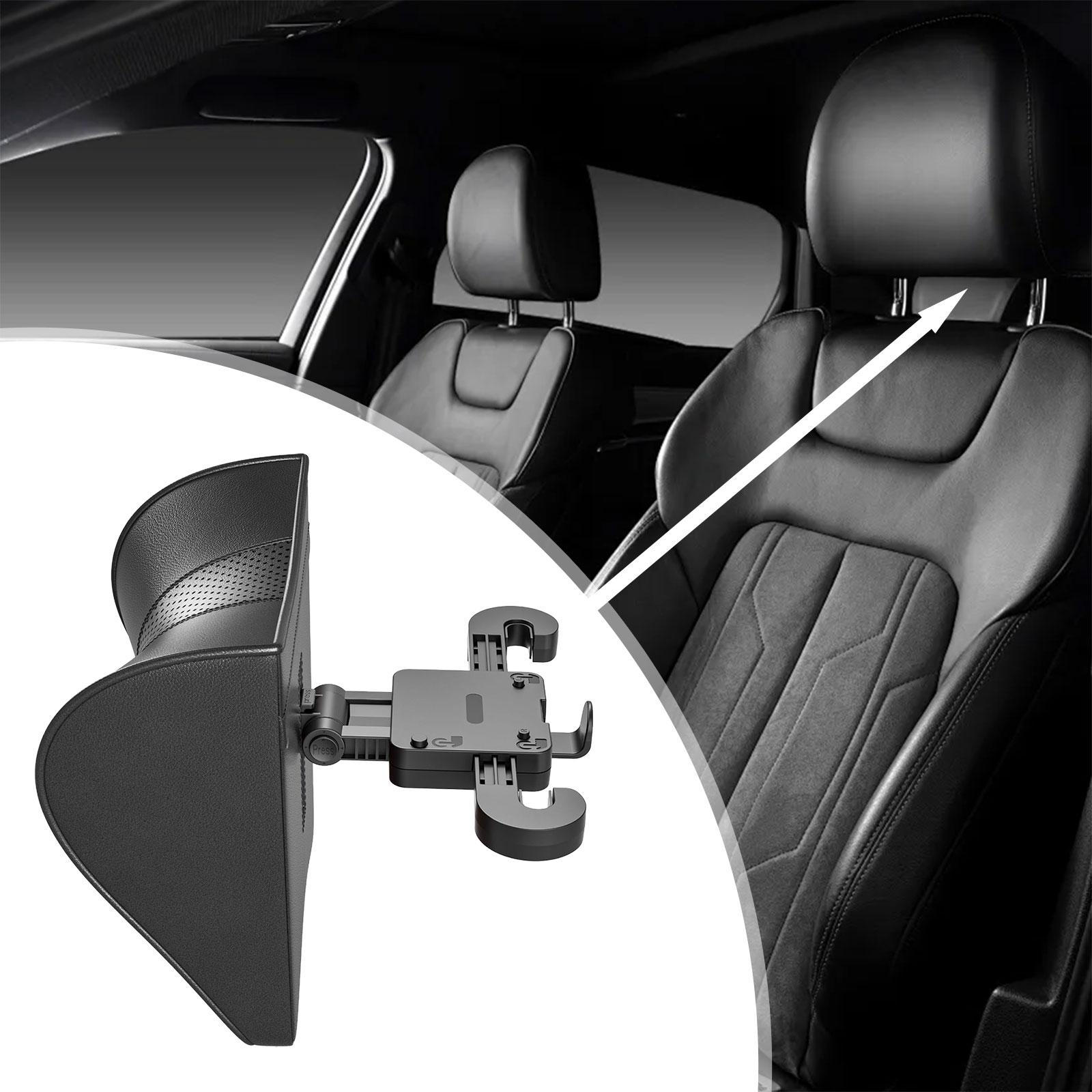 

Регулируемая автомобильная подушка для шеи, подголовник, поддержка шейных позвонков и головы, удобный внедорожник чёрный