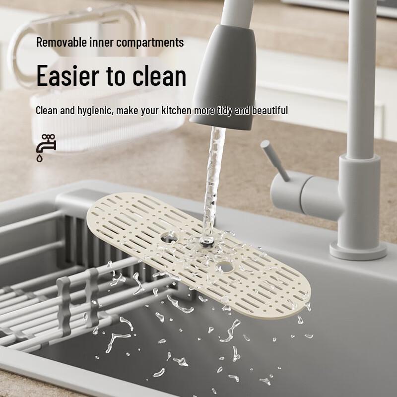 Guan Zhuojia Dustproof Draining Cutlery Storage Box
