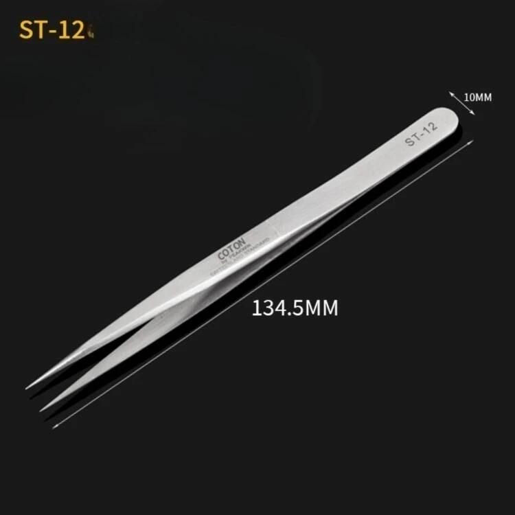 1pc Eyebrow Tweezer False Eyelash Extension Tools Hyperfine High Precision Anti Acid Tweezers