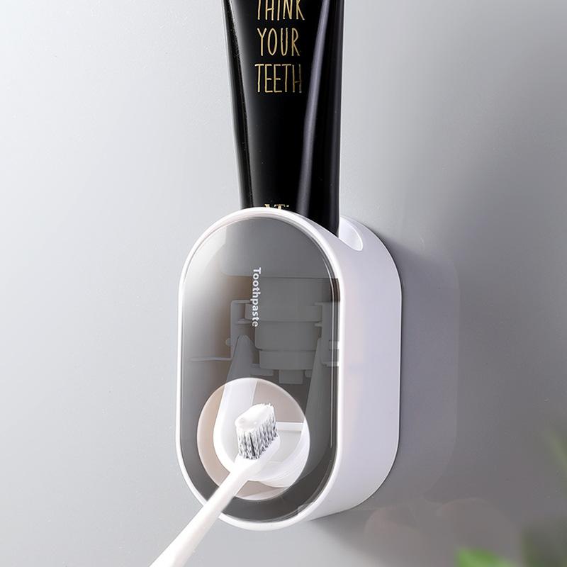 

Автоматический выдавливатель зубной пасты, дозатор зубной пасты, держатель зубной пасты, настенный тип чёрный