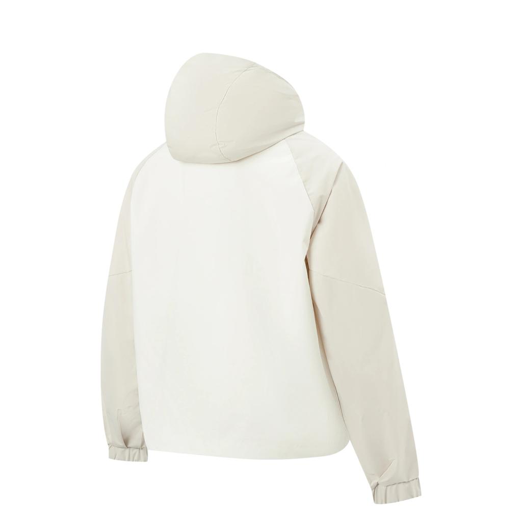 Li-Ning Water-Resistant Three-Dimensional Cut Color-Block Sports Jacket With Hood Women Jackets AFDVB74-1
