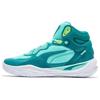 Playmaker Pro Mid Trendy Shock Absorbing Durable High Top Basketball Shoes Men Sneakers Mint-Green 377902-03