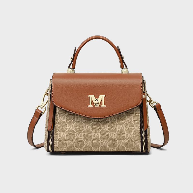 Handbag Crossbody Women'S Bag Light Luxury Niche Versatile Premium Small Square Bag Single Shoulder Mom Bag