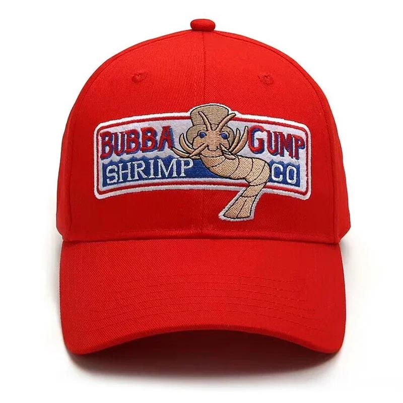 Cappello Fashion Design 1994 BUBBA GUMP SHRIMP Cappellino da baseball uomo donna Cappelli sportivi Cappellino estivo Cappello casual ricamato Cappelli Forrest Gump