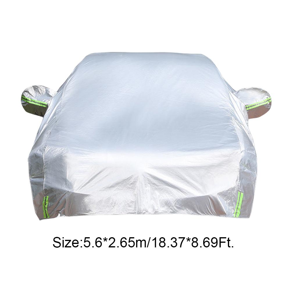 Oxford Halbschutzabdeckung, wasserdichte Außenabdeckung fürs Auto, universelle Halbabdeckung, UV-Schutz, staubdicht, schneefest, für SUV