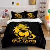 Drache Wu-Tang Bettwäscheset Bettwäsche Bettbezug Set Bettbezug Kissenbezüge  (1 * Bettbezug 2 * Kissenbezüge, ohne Bettdecke)