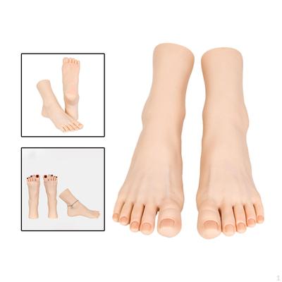 Kadın Manken Ayakları Sergileme Manikür Aleti Boyama Aksesuarları Ayak Modeli Halhal Ayakkabı Çorap