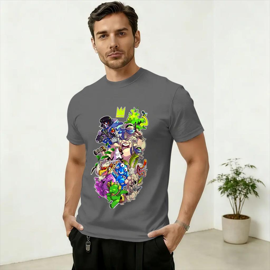 Game Finals Fantasys Anniversary Unisex T Shirt  Funny Tees Short Sleeve Crewneck T-Shirts Cotton Summer Clothing