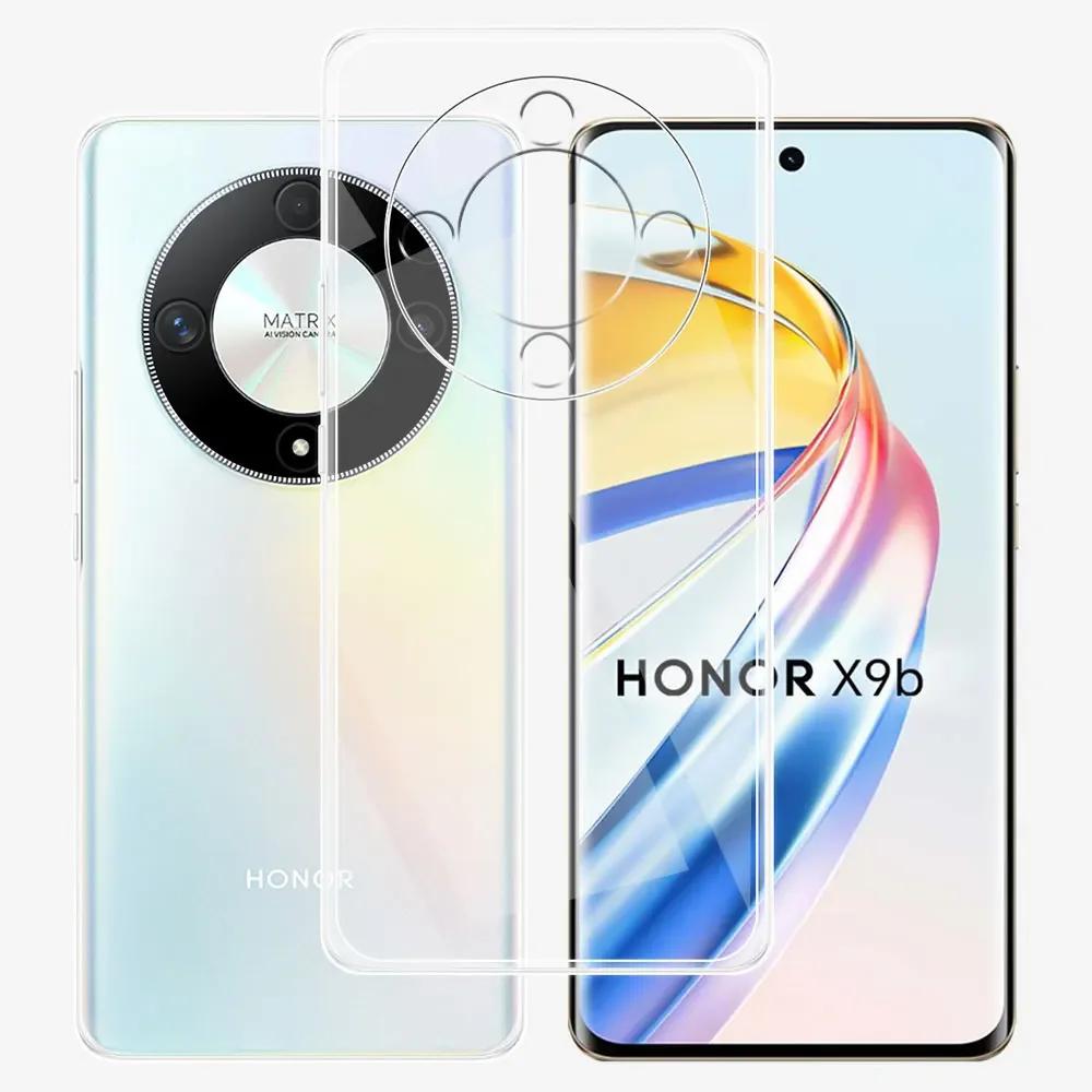 For Honor Magic 6 Lite 5G Case Back Cover Clear Silicone Soft Case For Honor Magic5 Lite Bumper Coque For Magic4 Lite Fundas
