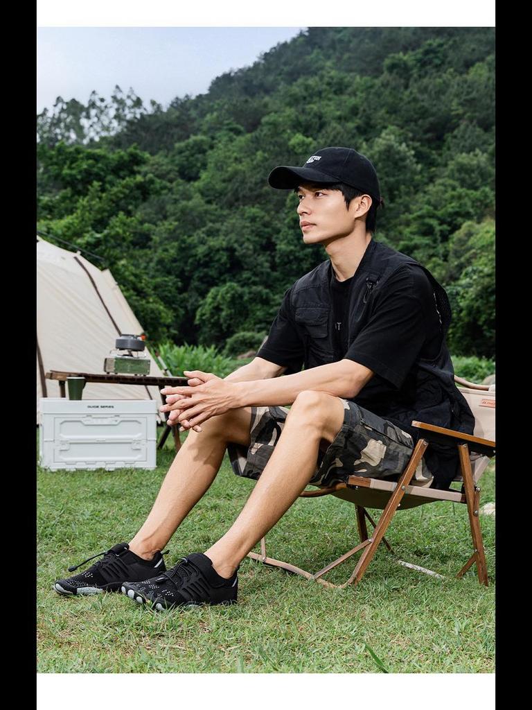 Cross-Border Quick-Drying Non-Slip Shoes: Outdoor, River Tracing, Beach, Swimming, Five-Toe, Indoor Fitness Shoes