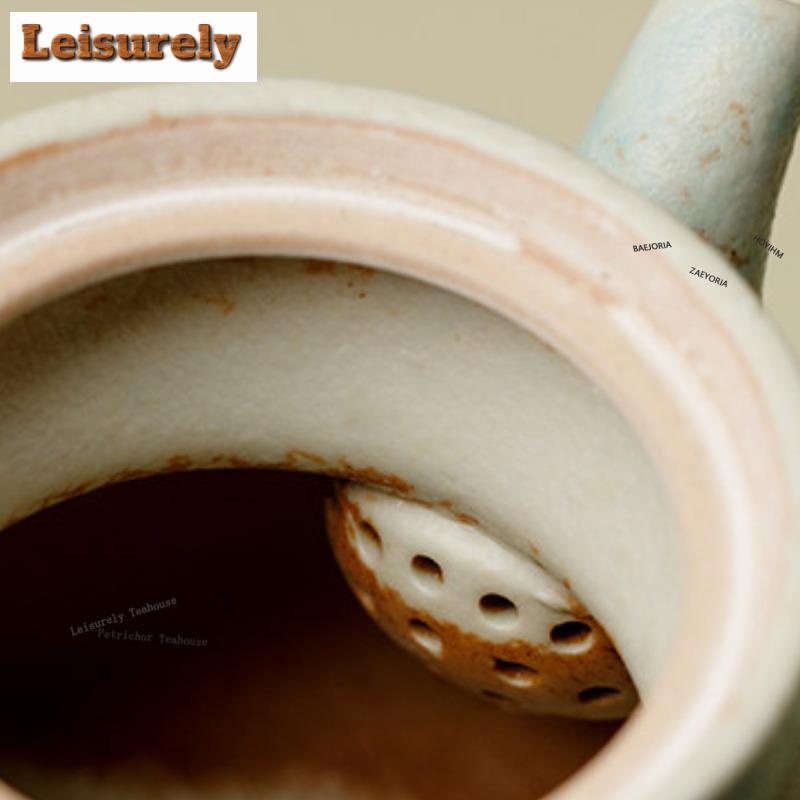 111ml Hand-painted Gardenia Flower Teapot Retro Tea Infuser Pot Household Tea Maker Kettle With Filter Chinese Tea For Tea Craft