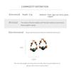 Vintage Handmade Beaded Earrings for Women Mix Color Tiger Eyes Stone Crystal Pearl Beads Drop Earrings Elegent Luxury Jewelry