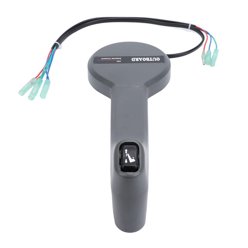 Outboard Engine Control Box Handle 703‑48207‑22 Remote Control Box Throttle Shift Lever with Trim Switch for Outboard