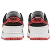 Nike Sneakers Unisex Dunk Low Bianco Nero Rosso University-Red FD9762-061