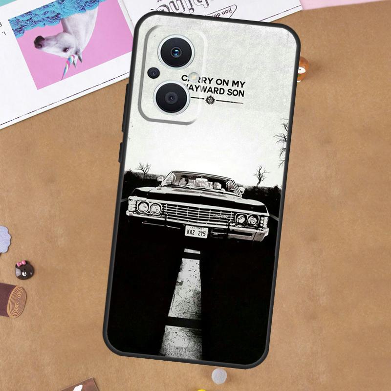 Supernatural CARRY ON MY WAYWARD SONS Case For OPPO Reno 4Z 5Z 8T 10 11 Pro 11F 5 6 7 8 Lite OPPO Find X5 X6 Pro X2 X3 Neo Cover