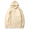 Unisex Fleece-Lined Thick Hooded Jacket - Solid Color, Trendy Autumn/Winter Style, Custom Logo Printing