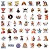 10/30/50pcs ONE PIECE Cartoon Stickers Cool Luffy Zoro Anime Decals Toys Waterproof Graffiti Phone Stationery Cute Sticker Toys