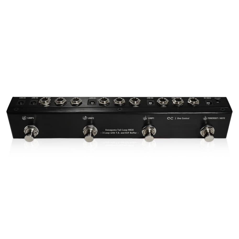 One Control Xenagama Tail Loop MKIII Loop with and BJF 3 Loop Switcher with Buffer -3 T.O. Buffer- /