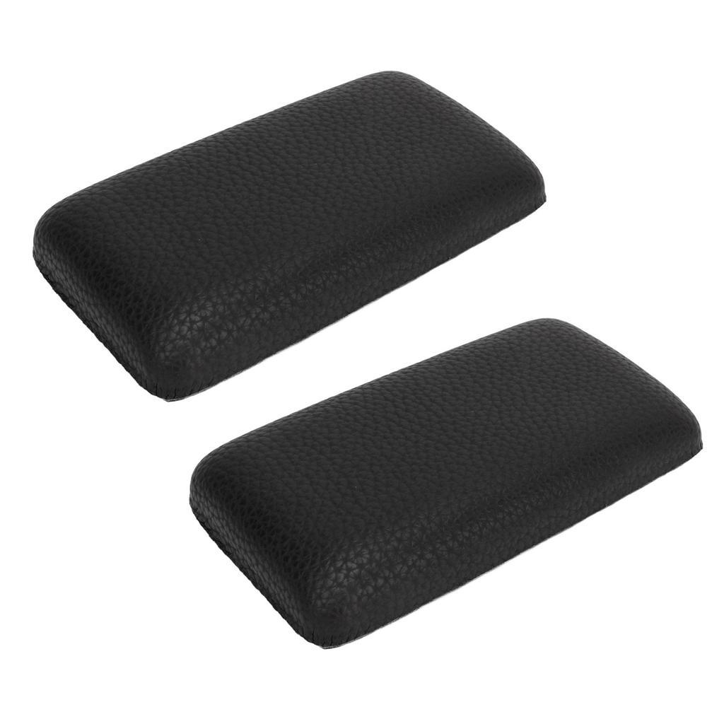 Car Leg Pads Microfiber Pu Leather Soft Automobile Center Console Knee Elbow Pad Cushion Black