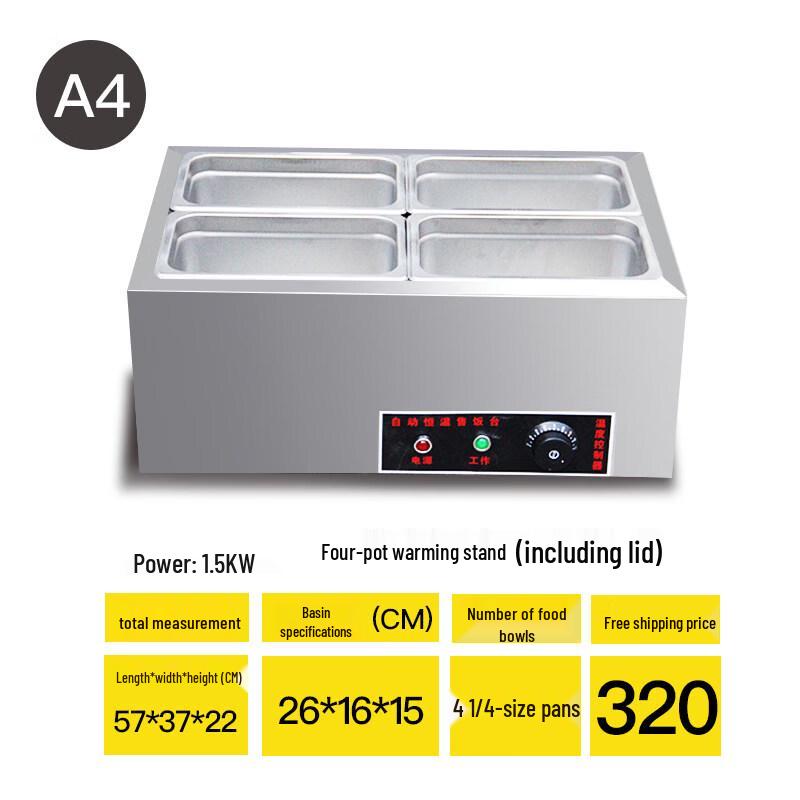 Aokewen A4 Commercial Food Warming Table