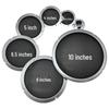 Silver Metal Speaker Car Horn Cover 2-10 Inch