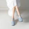 Krazing Pot Polyurethane Spring Summer Size 43 Size 42 Women Platform Women Square Toe Buckle Thick Bottom Pumps