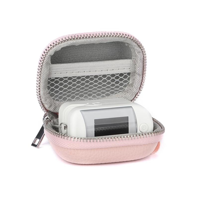 Portable Fingertip Pulse Oximeter Case Zipper Storage Box EVA-Hard Shell-Carrying Bag Protective Bag Organizer Box Cover