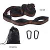 Black Hammock Tree Straps Set
